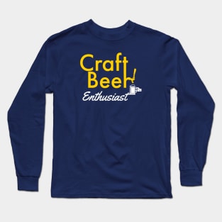 Craft Beer Enthusiast Long Sleeve T-Shirt